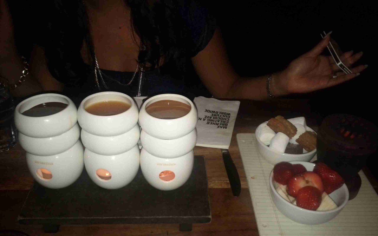 Max Brenner Chocolate Fondue 1